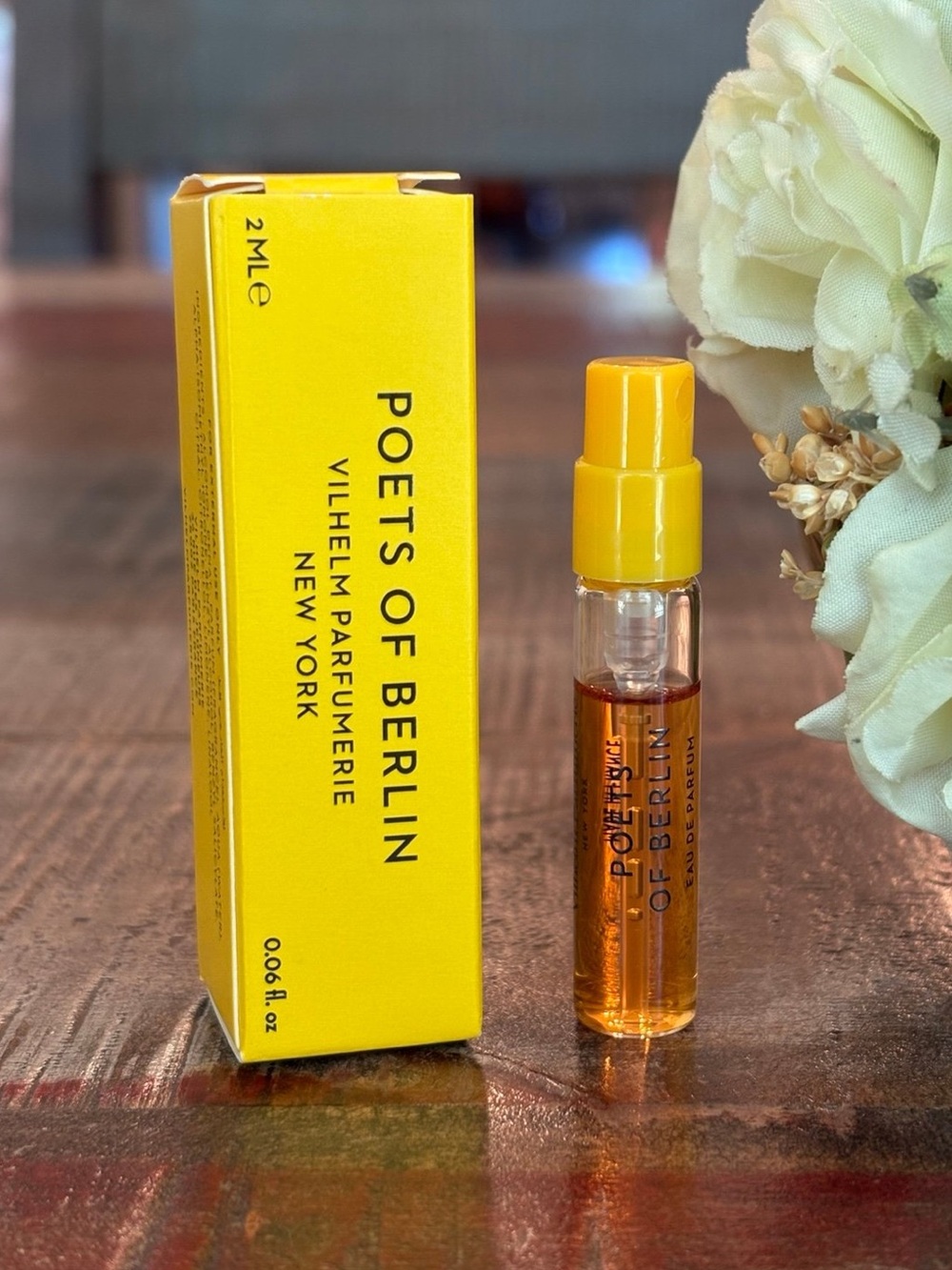 NEW Vilhelm Parfumerie POETS OF BERLIN Sample Spray!